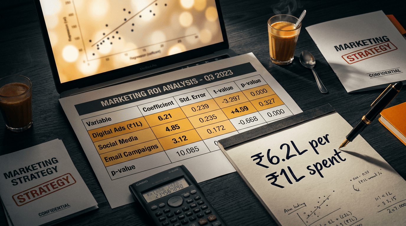 The Coefficient Table Is Worth More Than the Prediction — If You Know How to Read It