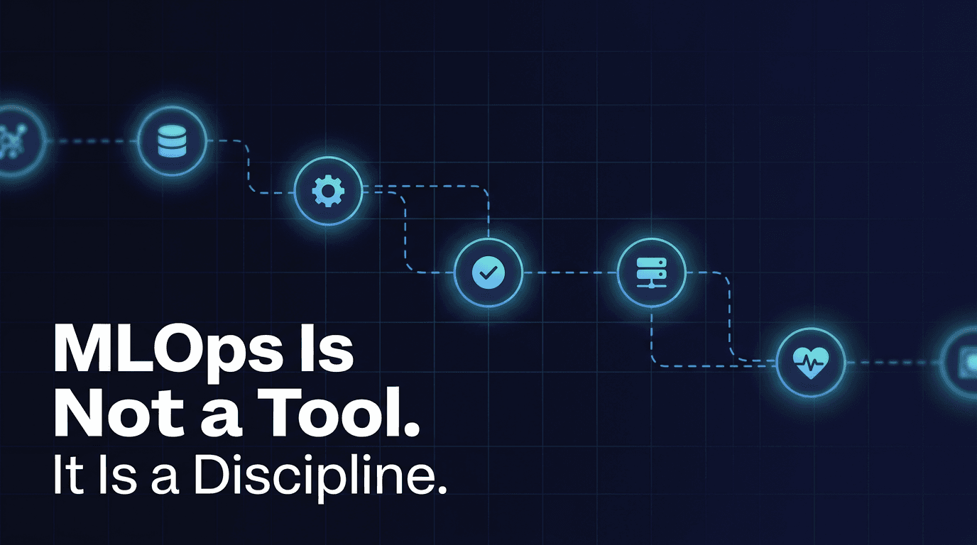 MLOps Is Not a Tool. It Is a Discipline. Here Is What It Actually Involves.